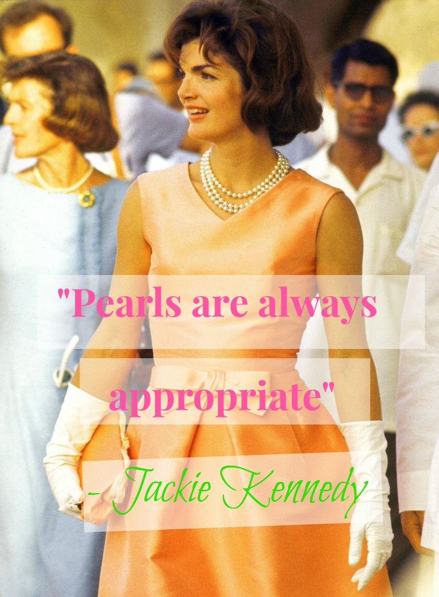 Jackie kennedy pearls 2025