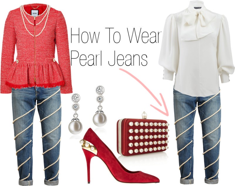 Pearls Only Fashion: How to Wear Pearl Jeans Pearls Only Fashion: How to Wear Pearl Jeans