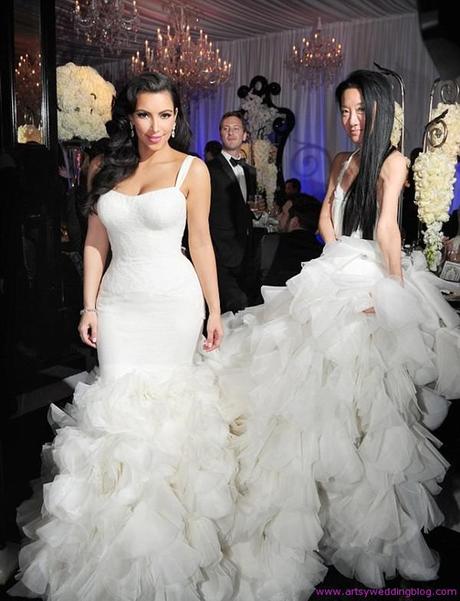 FOUR OF THE MOST BREATHTAKING CELEBRITY WEDDING DRESSES :: Pearls