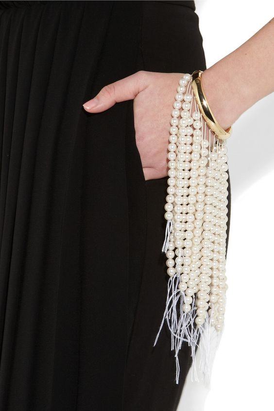 cascade pearl bracelet