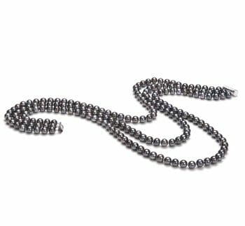 black pearl necklace