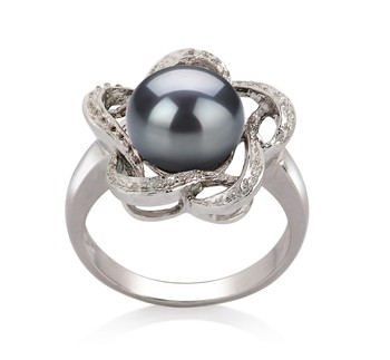 black pearl ring