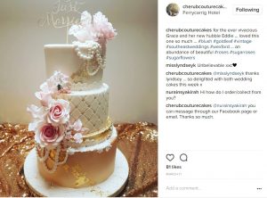 pearl wedding cakes