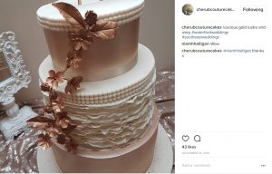 pearl wedding cakes