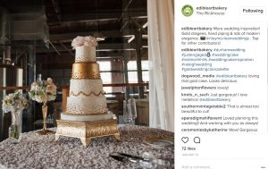 pearl wedding cakes