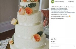 pearl wedding cakes