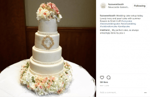 pearl wedding cakes