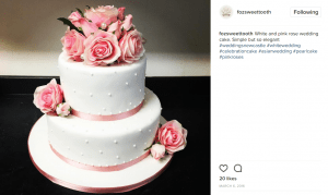 pearl wedding cakes
