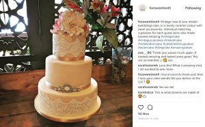 pearl wedding cakes