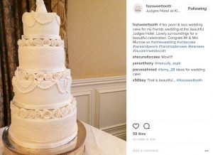 pearl wedding cakes