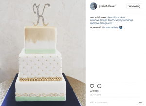 pearl wedding cakes