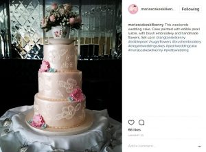 pearl wedding cakes