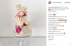 pearl wedding cakes