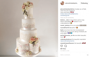 pearl wedding cakes