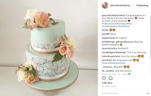 pearl wedding cakes