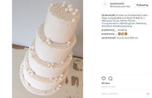 pearl wedding cakes