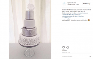 pearl wedding cakes
