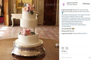 pearl wedding cakes