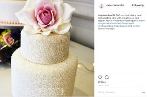 pearl wedding cakes
