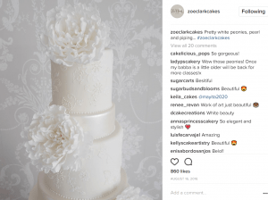 pearl wedding cakes