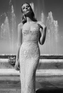 pearl wedding dress