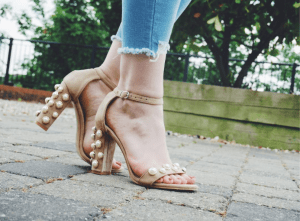 pearl sandals