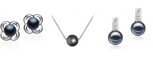 freshwater black pearls