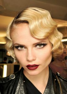 old hollywood finger waves