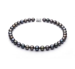 black tahitian pearl necklace