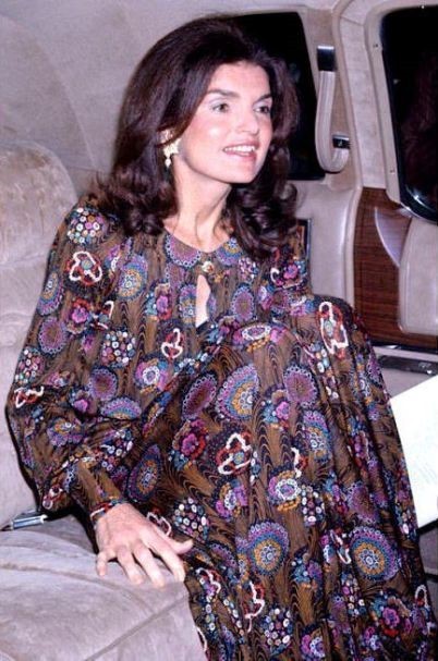 jackie o kennedy long dress