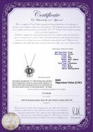 product certificate: FW-B-AA-910-P-Rocio