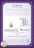 product certificate: FW-P-AA-910-P-Marlina