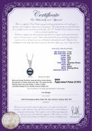 product certificate: JAK-B-AA-78-P-Daria