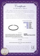 product certificate: TAH-B-N-Q112