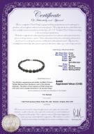 product certificate: TAH-BOTR-Bar-912-N-17