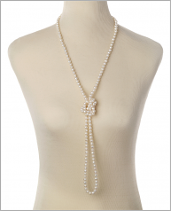 6-7mm A Quality Freshwater Cultured Pearl Necklace in Betty White