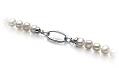8-9mm A Quality Freshwater Cultured Pearl Necklace in Joyce White