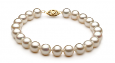 7.5-8.5mm AA Quality Freshwater Cultured Pearl Set in White