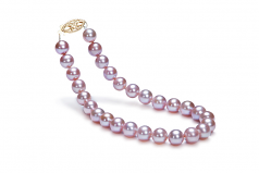 6-6.5mm AA Quality Freshwater Cultured Pearl Bracelet in Lavender