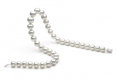 11-14mm AAA+ Quality South Sea Cultured Pearl Necklace in White