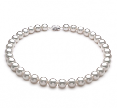 12-13mm AAA Quality South Sea Cultured Pearl Necklace in White