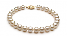 6-7mm AA Quality Freshwater Cultured Pearl Set in White