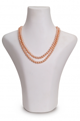 6-7mm AA Quality Freshwater Cultured Pearl Necklace in Ulrike Pink