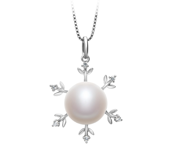 12-13mm AA Quality Freshwater Cultured Pearl Pendant in Besty White 12-13mm AA Quality Freshwater Cultured Pearl Pendant in Besty White