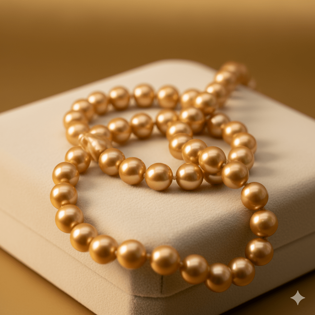 pearlsonly-blog-76-feature-image-pearl - golden pearls necklace - Pearls Jewelry - prearlsonly