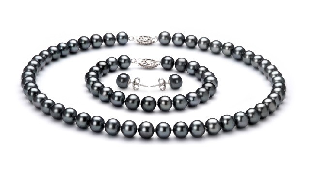 View Black Freshwater Pearl Set collection